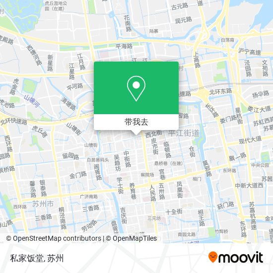 私家饭堂地图