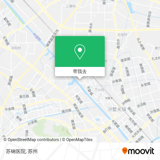苏钢医院地图