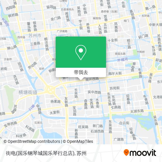 街电(国乐钢琴城国乐琴行总店)地图