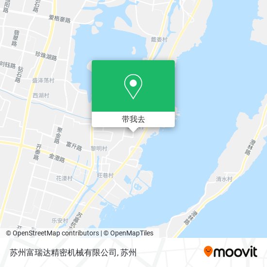 苏州富瑞达精密机械有限公司地图