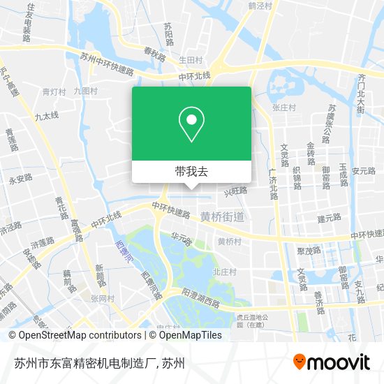 苏州市东富精密机电制造厂地图