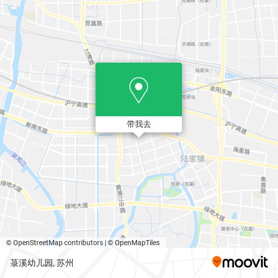 菉溪幼儿园地图