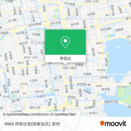 INAX 伊奈沙龙(徐家浜店)地图