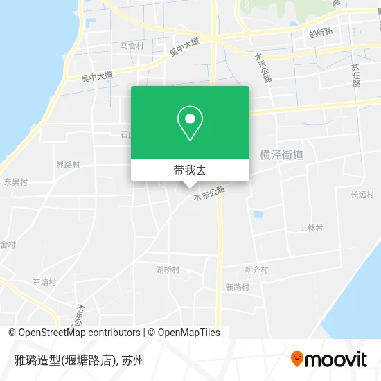 雅璐造型(堰塘路店)地图