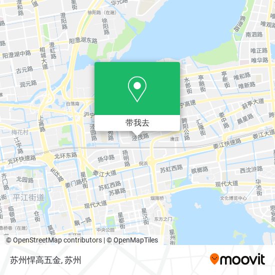 苏州悍高五金地图