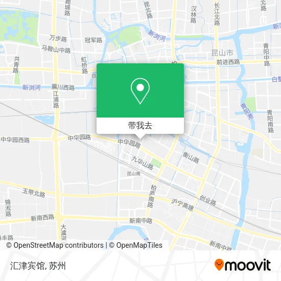 汇津宾馆地图