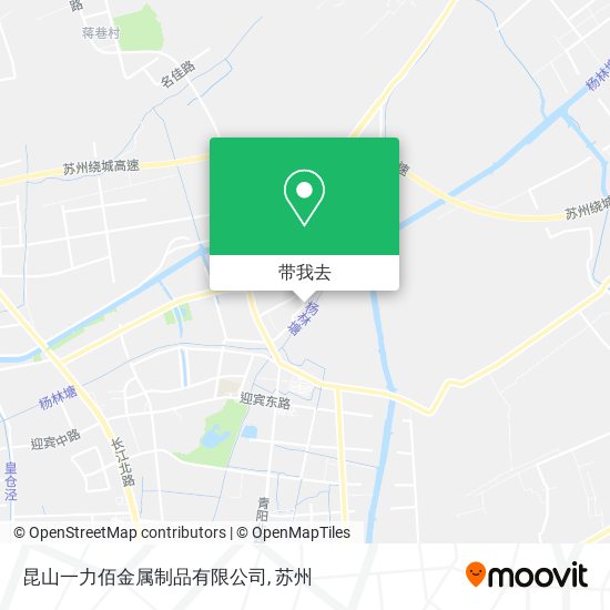 昆山一力佰金属制品有限公司地图