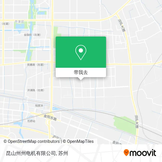 昆山州州电机有限公司地图