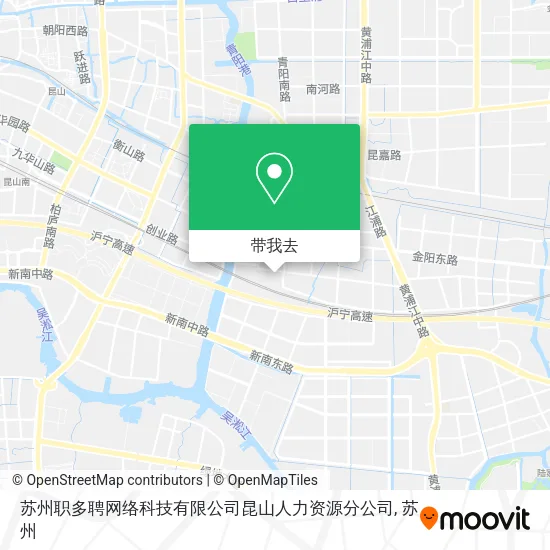 苏州职多聘网络科技有限公司昆山人力资源分公司地图