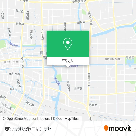 志宏劳务职介(二店)地图