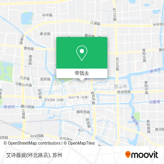 艾诗薇妮(环北路店)地图