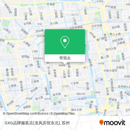 GXG品牌服装店(龙凤宾馆东北)地图