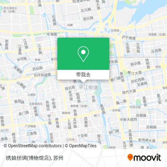 绣娘丝绸(博物馆店)地图