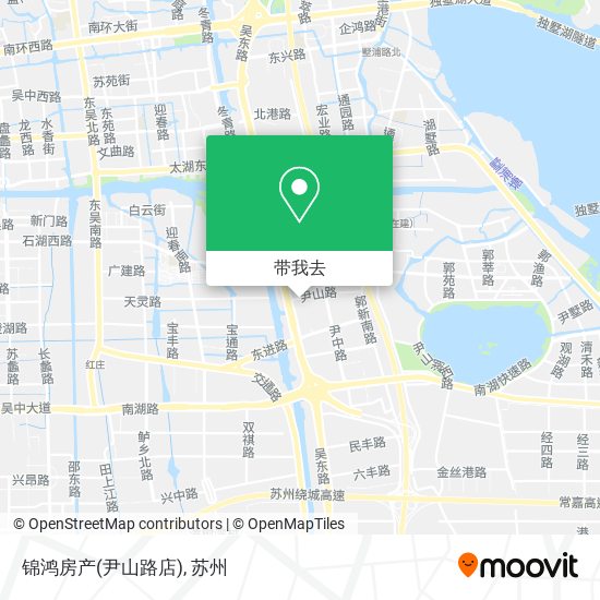 锦鸿房产(尹山路店)地图