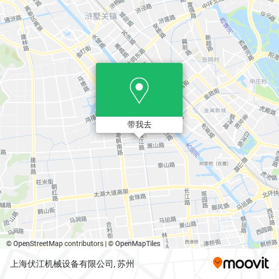 上海伏江机械设备有限公司地图