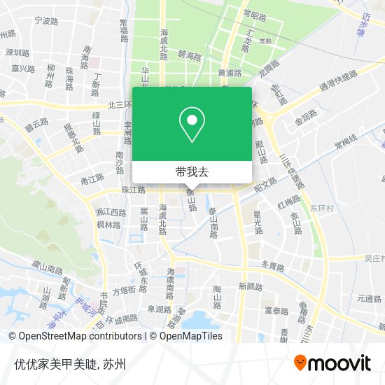 优优家美甲美睫地图