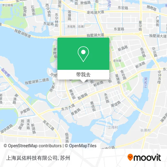 上海岚佑科技有限公司地图