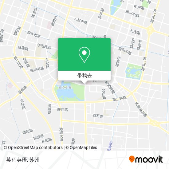 英程英语地图