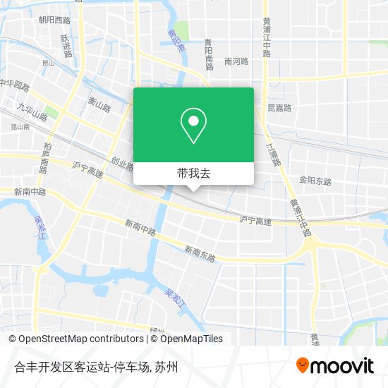 合丰开发区客运站-停车场地图