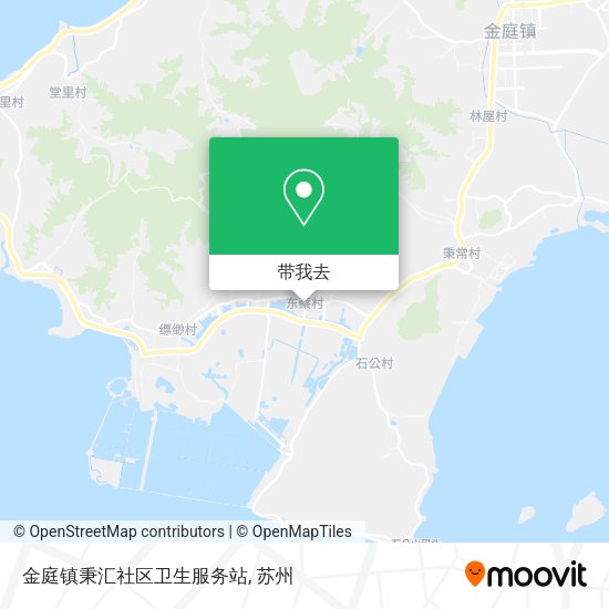 金庭镇秉汇社区卫生服务站地图