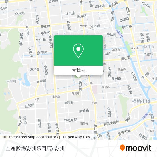 金逸影城(苏州乐园店)地图