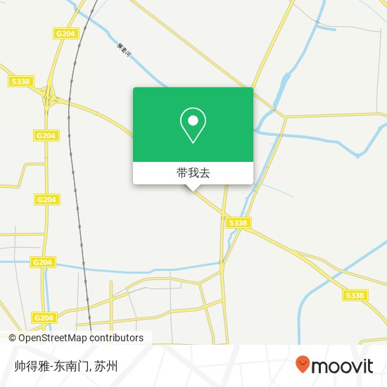 帅得雅-东南门地图