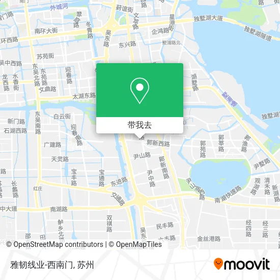 雅韧线业-西南门地图