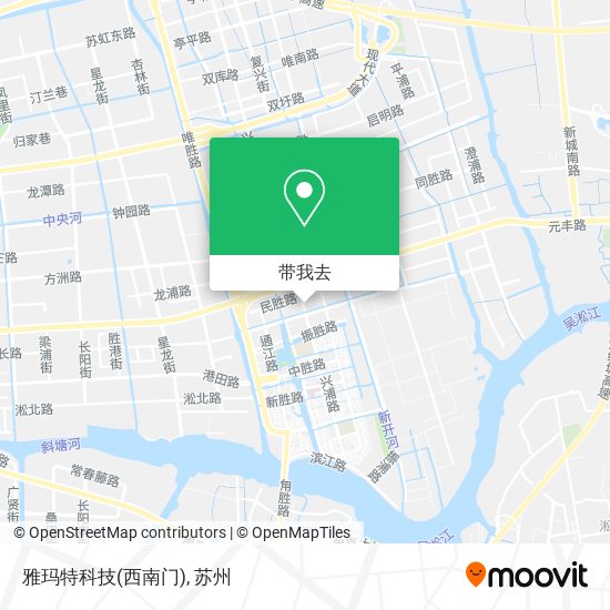 雅玛特科技(西南门)地图