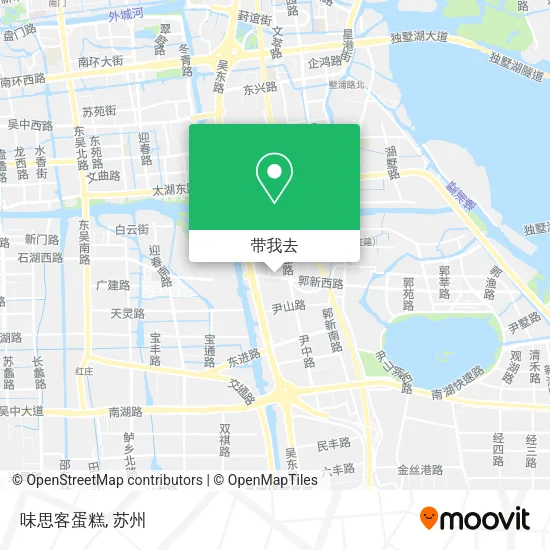 味思客蛋糕地图