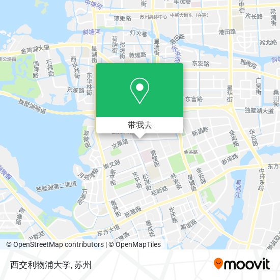 西交利物浦大学地图