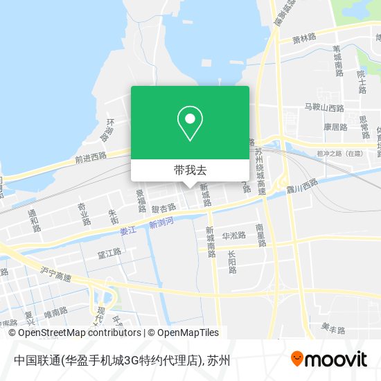 中国联通(华盈手机城3G特约代理店)地图