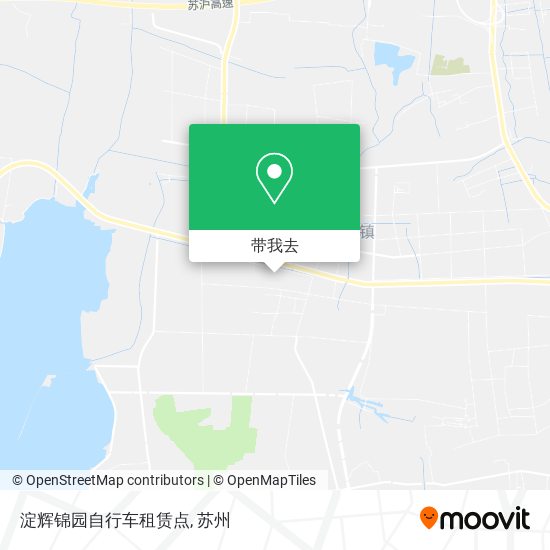 淀辉锦园自行车租赁点地图