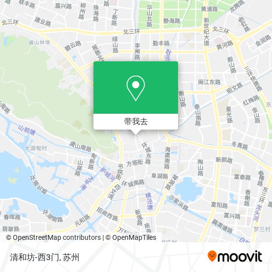 清和坊-西3门地图