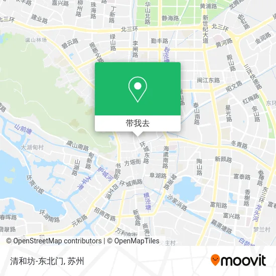 清和坊-东北门地图