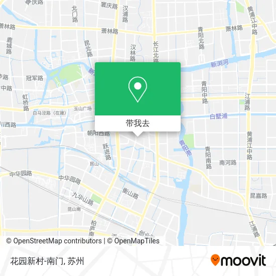 花园新村-南门地图