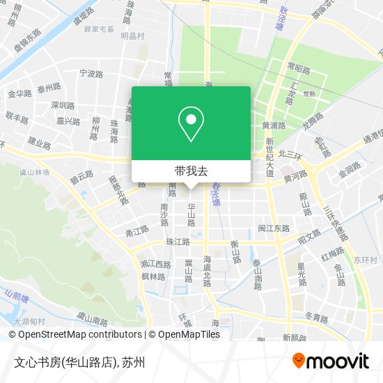 文心书房(华山路店)地图