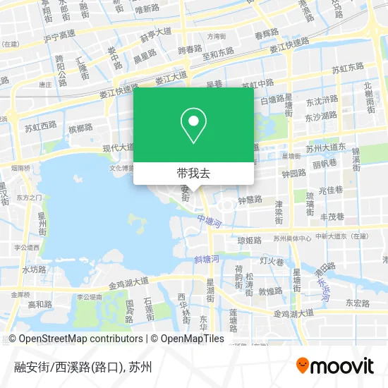 融安街/西溪路(路口)地图