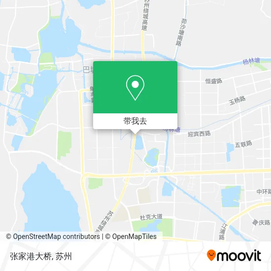 张家港大桥地图