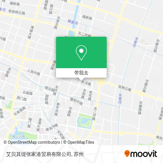 艾贝其缇张家港贸易有限公司地图