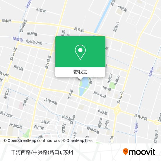 一干河西路/中兴路(路口)地图