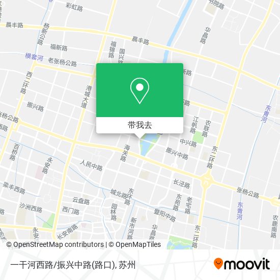 一干河西路/振兴中路(路口)地图