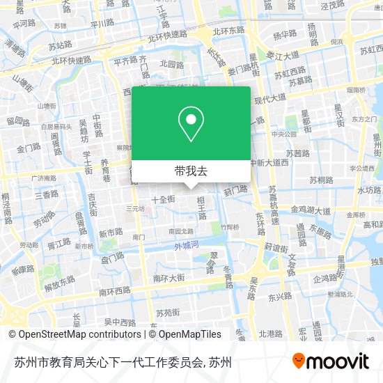 苏州市教育局关心下一代工作委员会地图