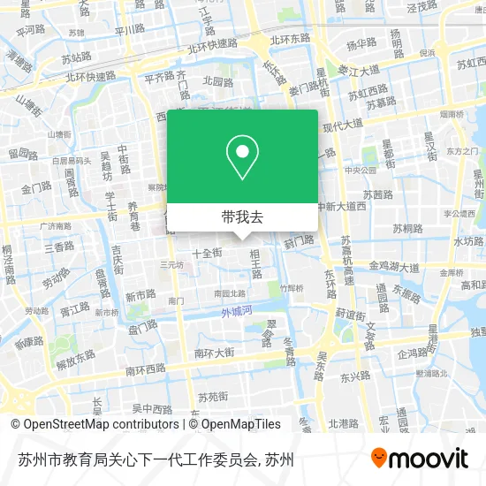 苏州市教育局关心下一代工作委员会地图