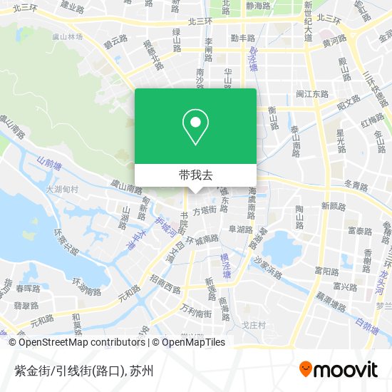 紫金街/引线街(路口)地图