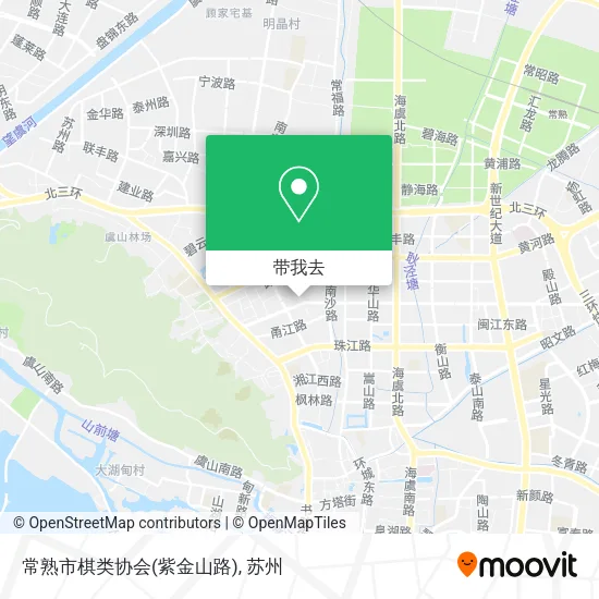 常熟市棋类协会(紫金山路)地图