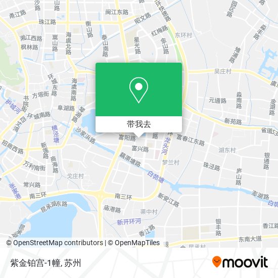 紫金铂宫-1幢地图