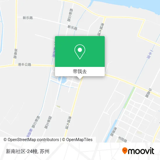 新南社区-24幢地图