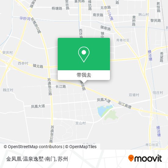 金凤凰·温泉逸墅-南门地图