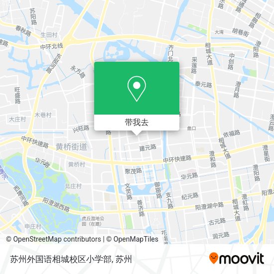 苏州外国语相城校区小学部地图