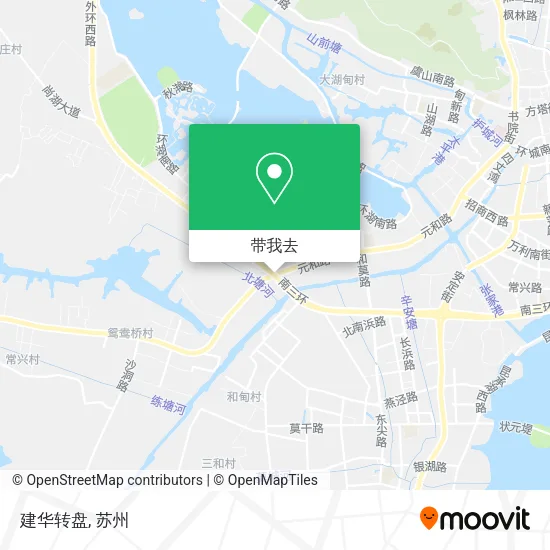 建华转盘地图